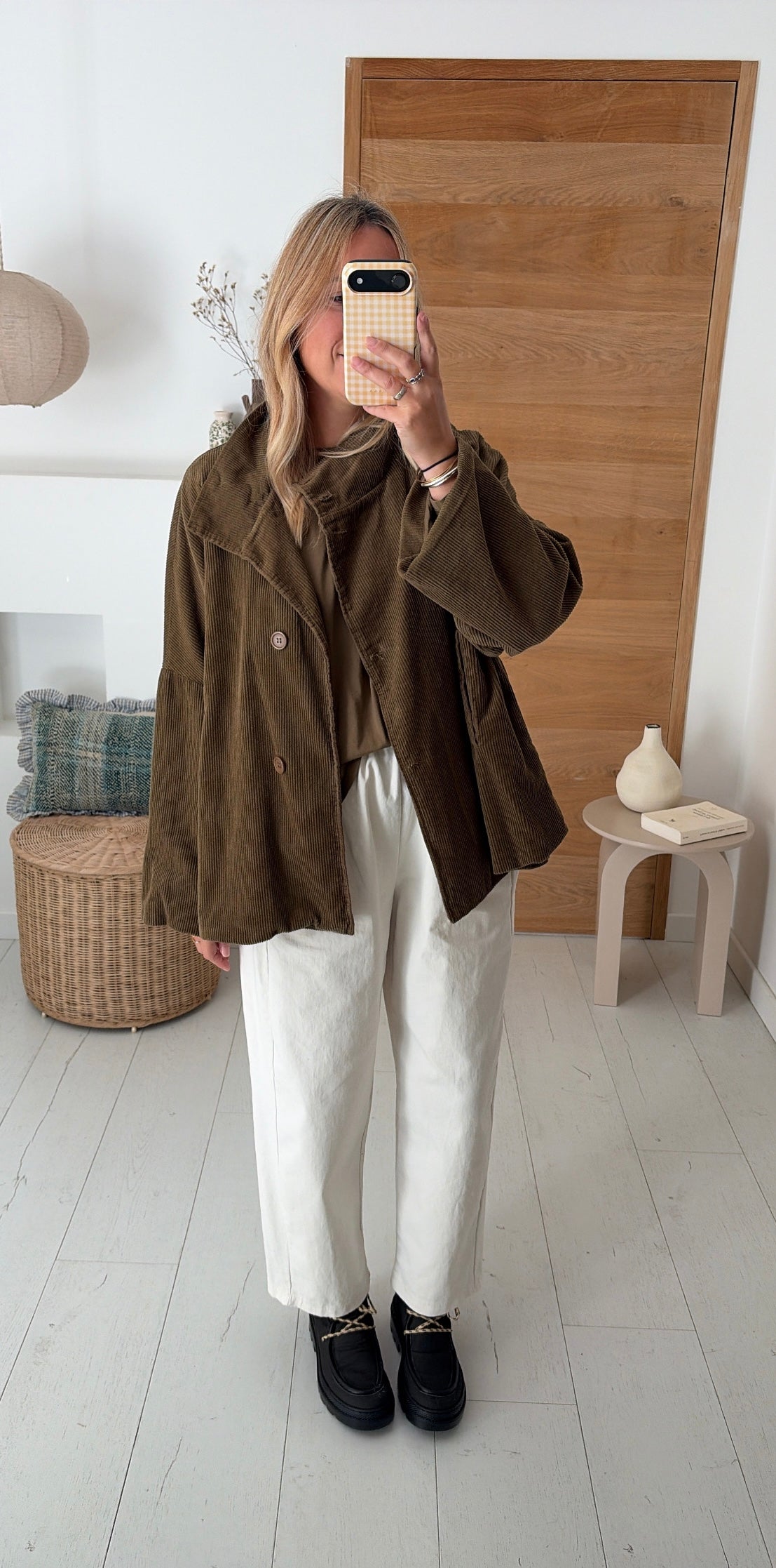 Pantalon Magic coton écru