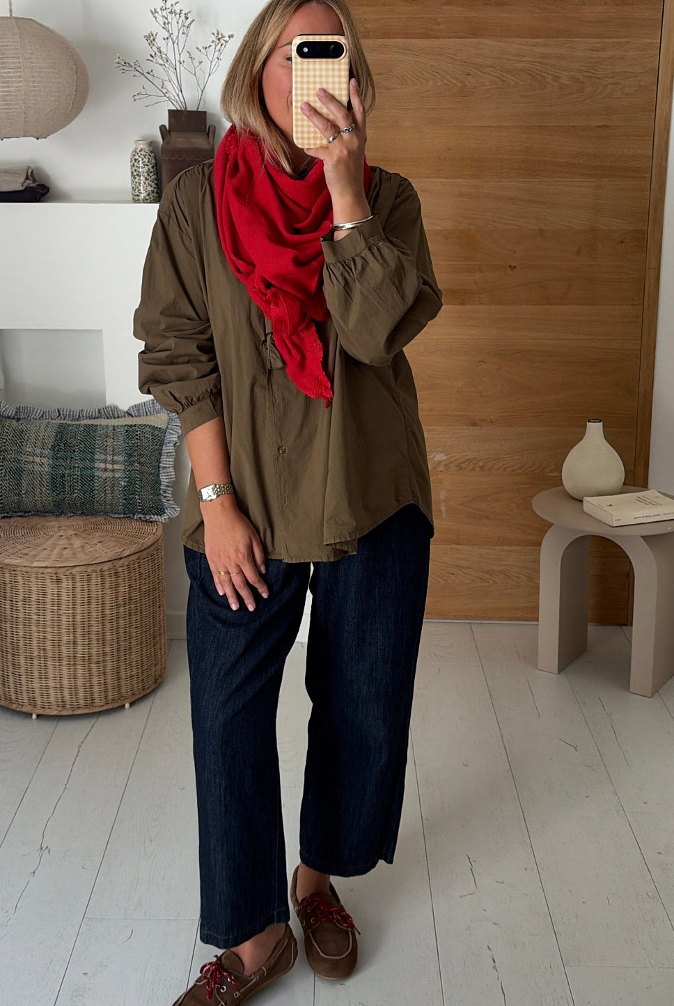 Écharpe Côme rouge – CLO