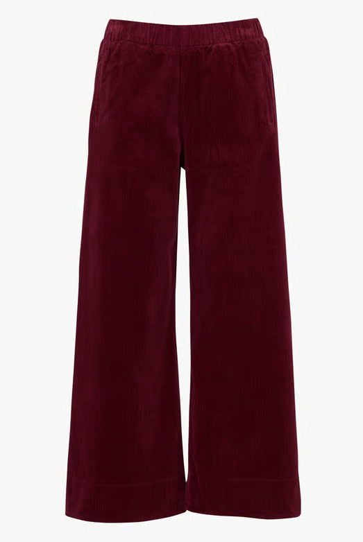Hose Jimmy velours burgundy – Hod Paris