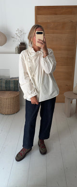 Blouse Lison popeline écru
