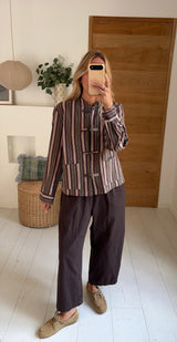 Bluse Tokyo purple