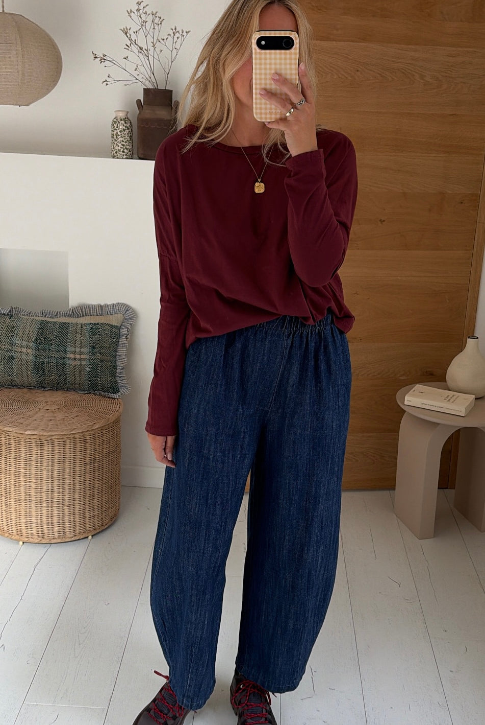 Jean Barrel denim blue – Johanna Paris