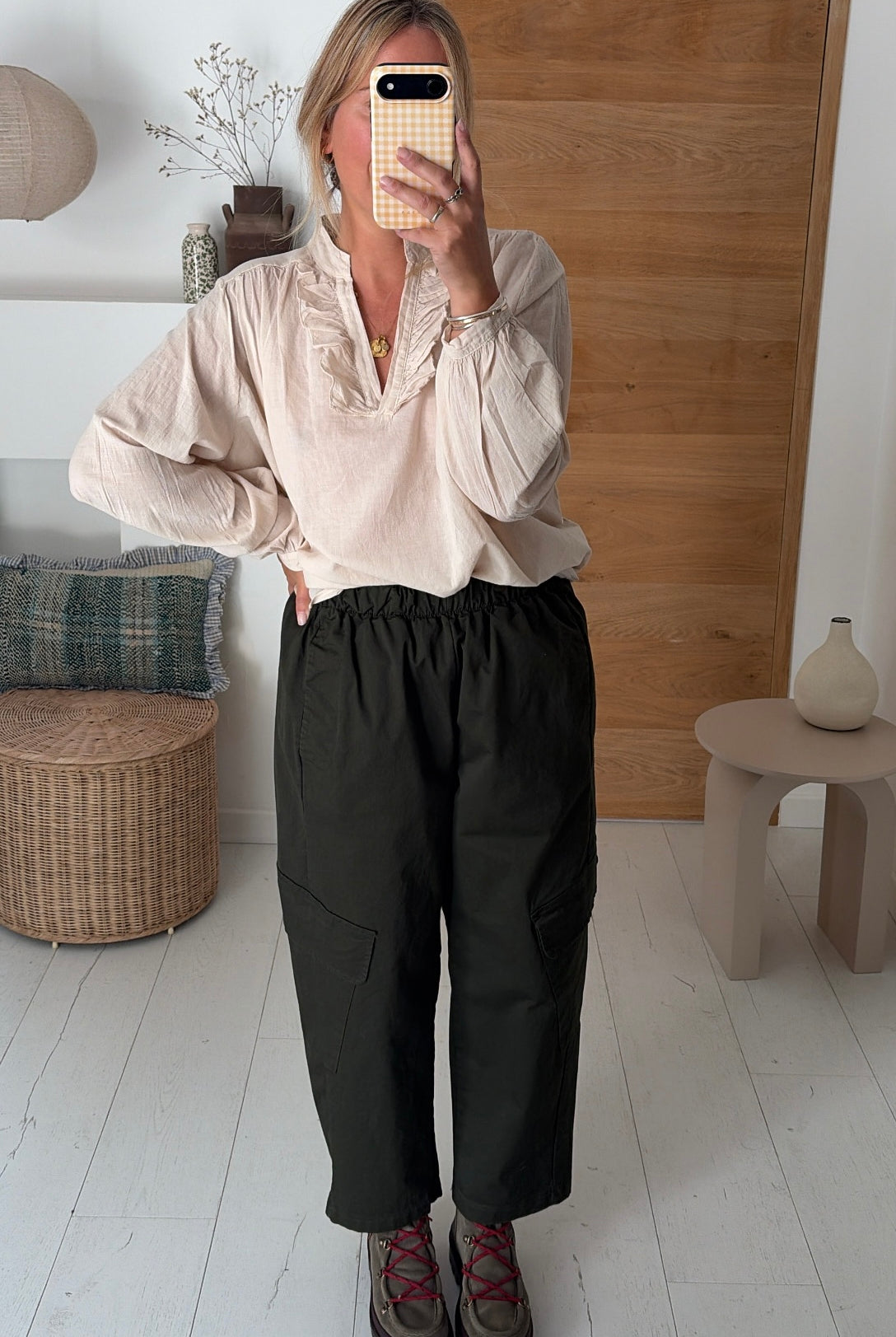 Blouse Louise écru – Johanna Paris