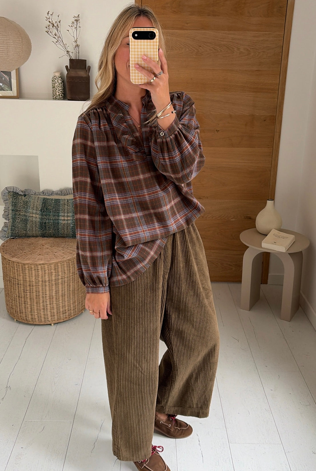 Blouse Louisette kaki – Johanna Paris