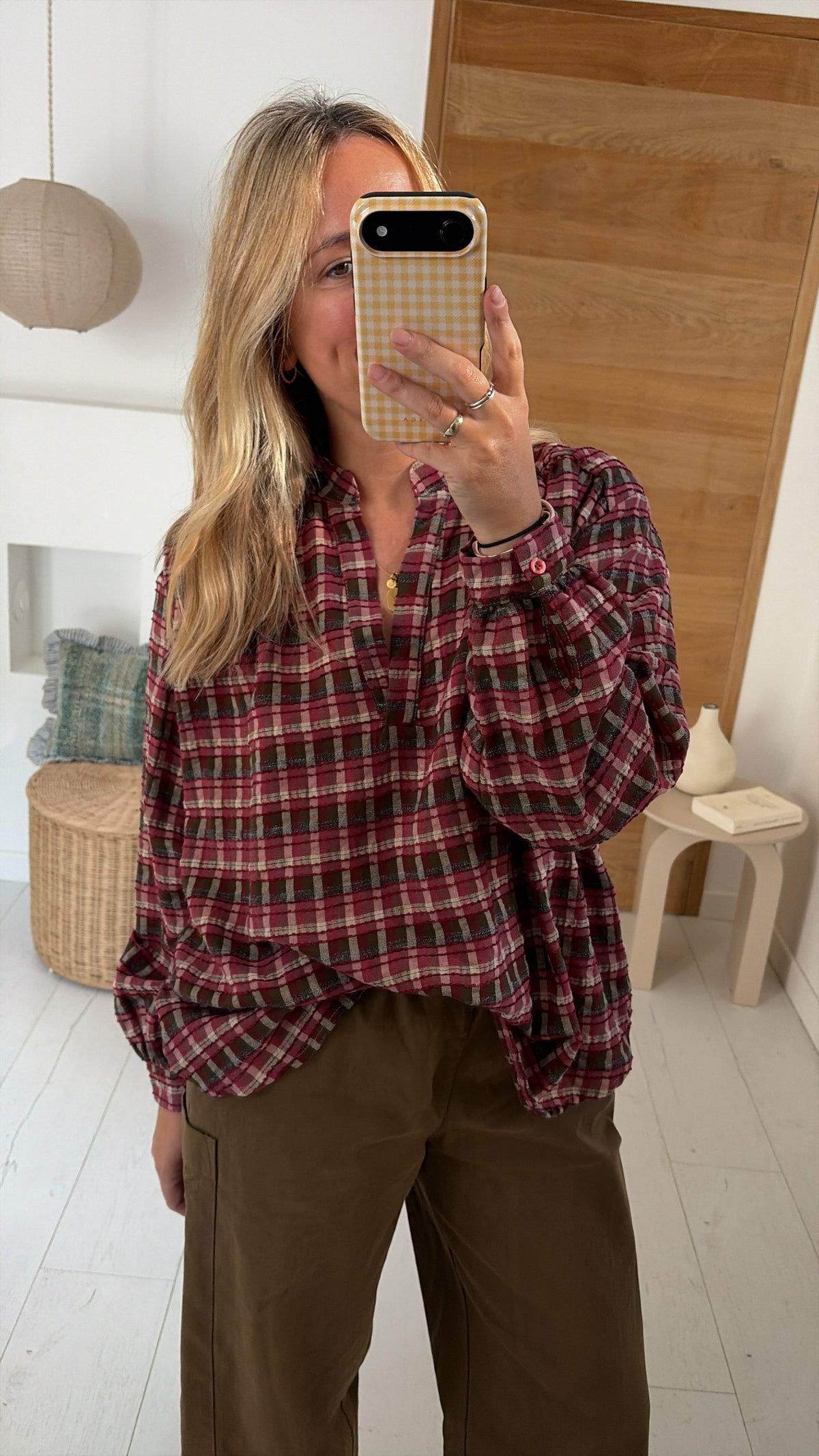 Blouse Lewis rose