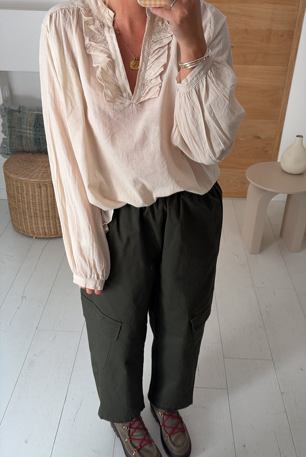 Blouse Louise écru – Johanna Paris