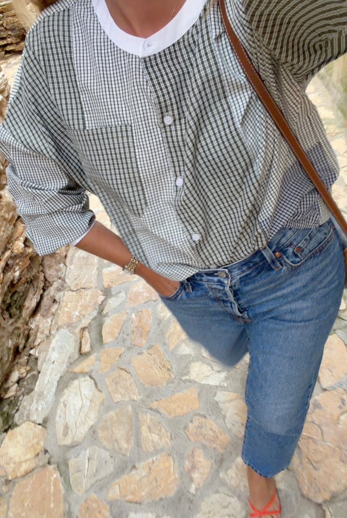 Blouse Alba vert – CLO