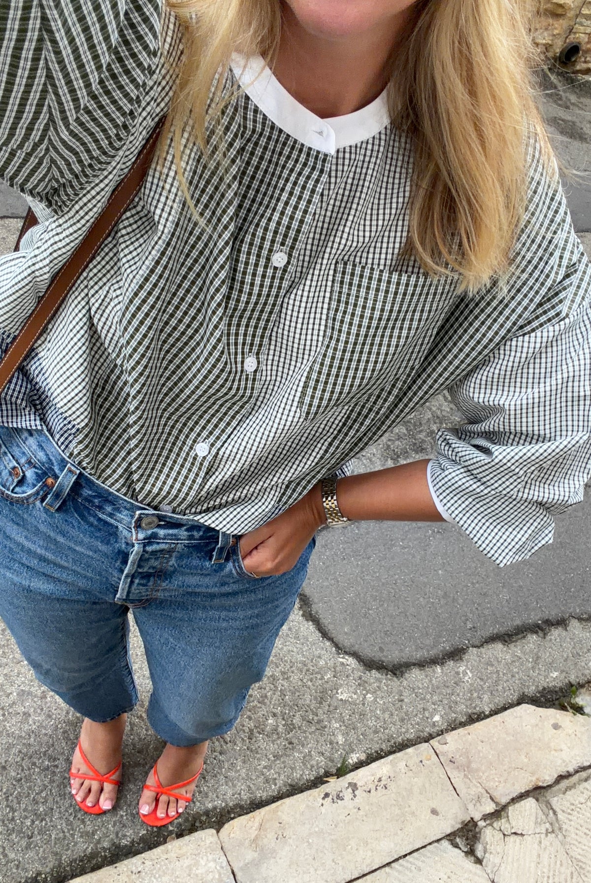 Blouse Alba vert – CLO