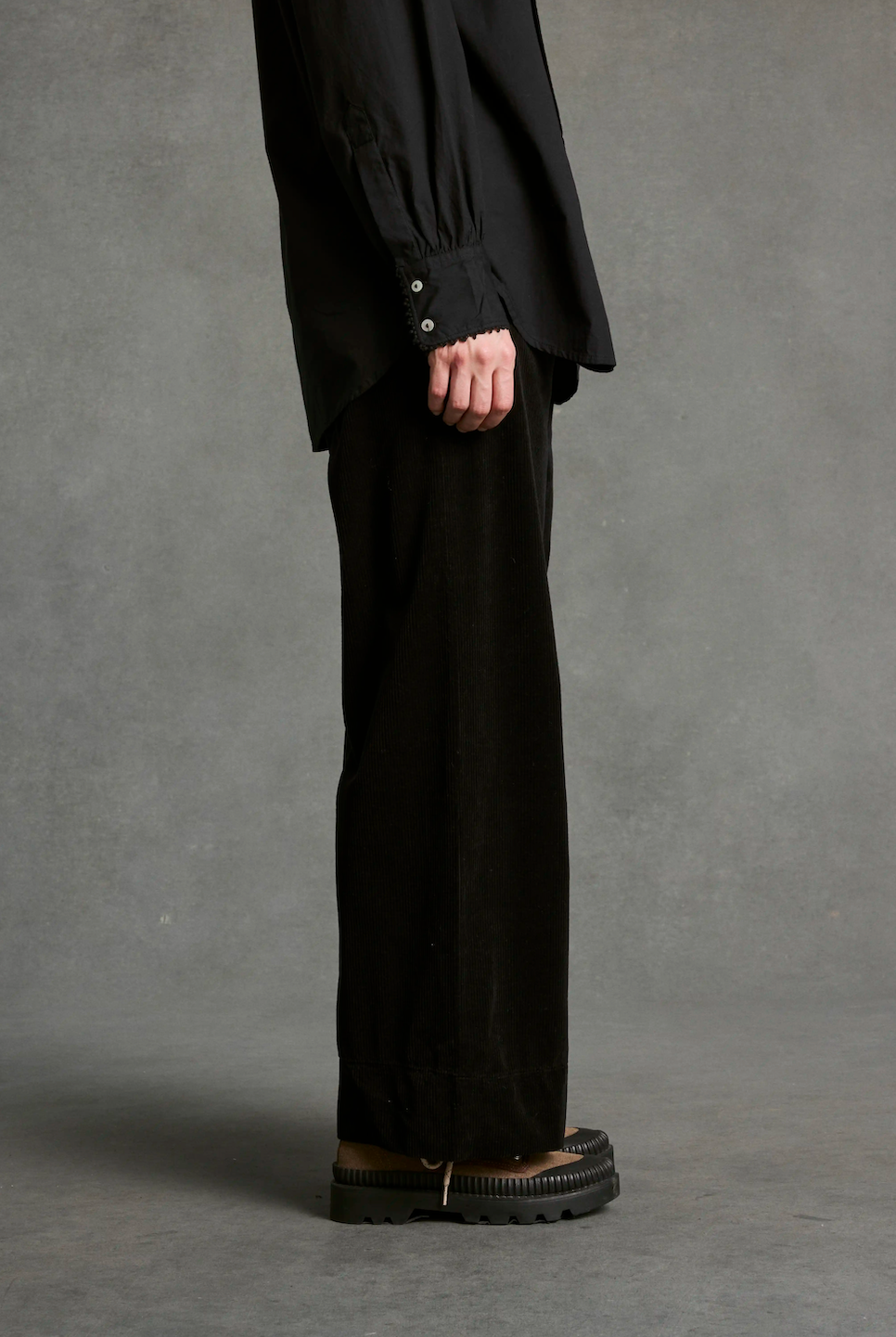 Hose Jimmy Velours black – Hod Paris