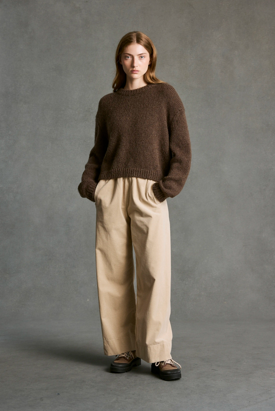 Hose Jimmy Samt latte – Hod Paris