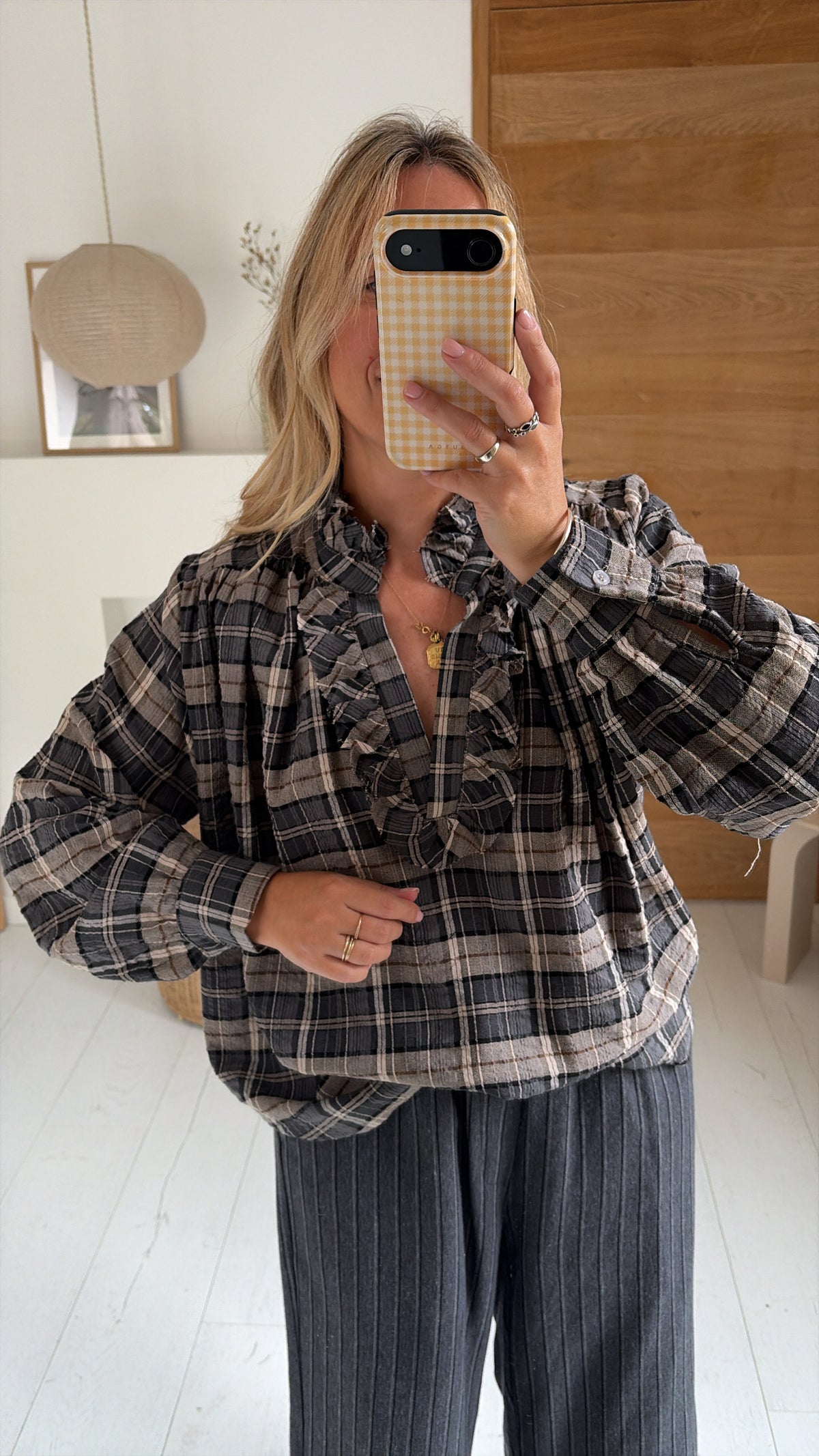 blusa Louisa jaune