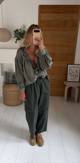 Blusa Marceau kaki