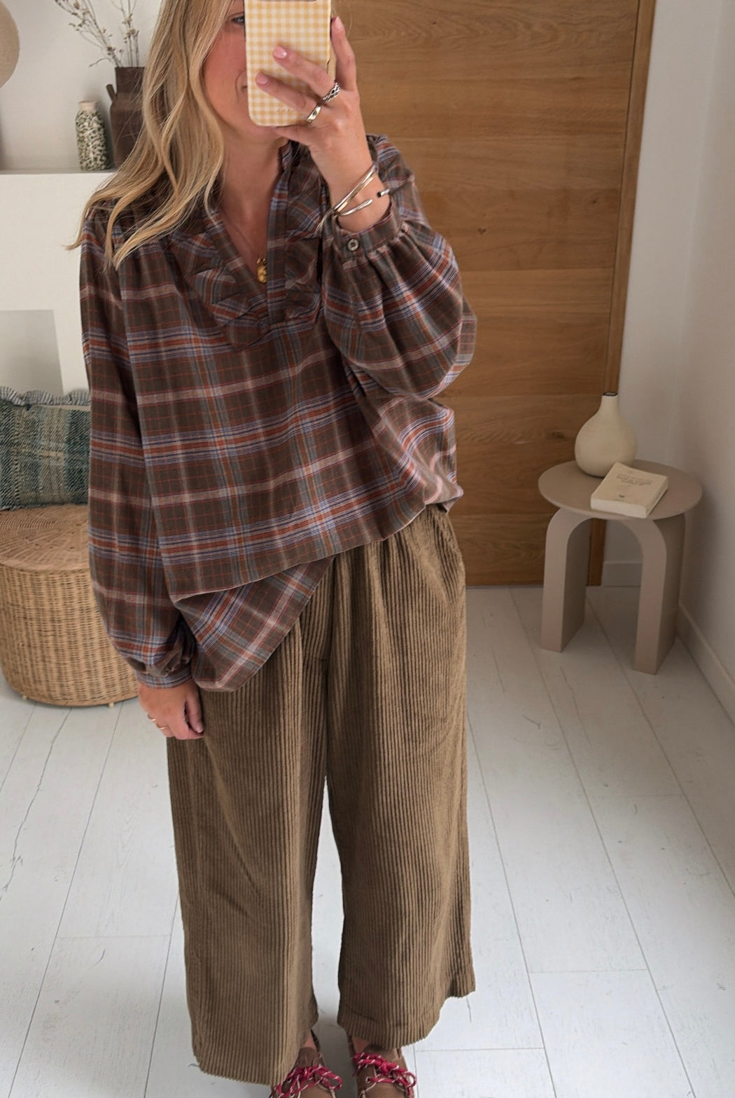Blouse Louisette kaki – Johanna Paris