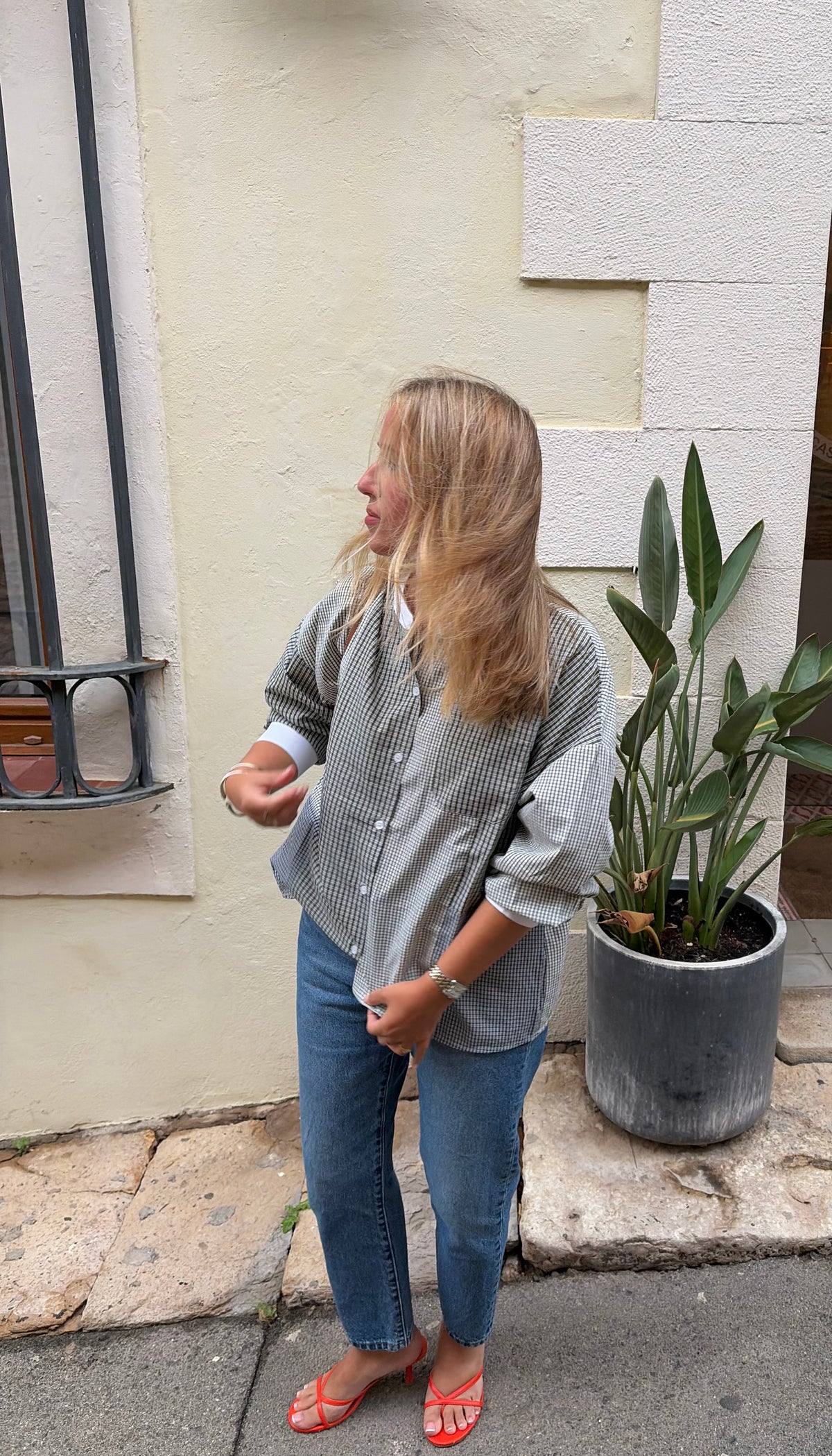 Blouse Alba vert