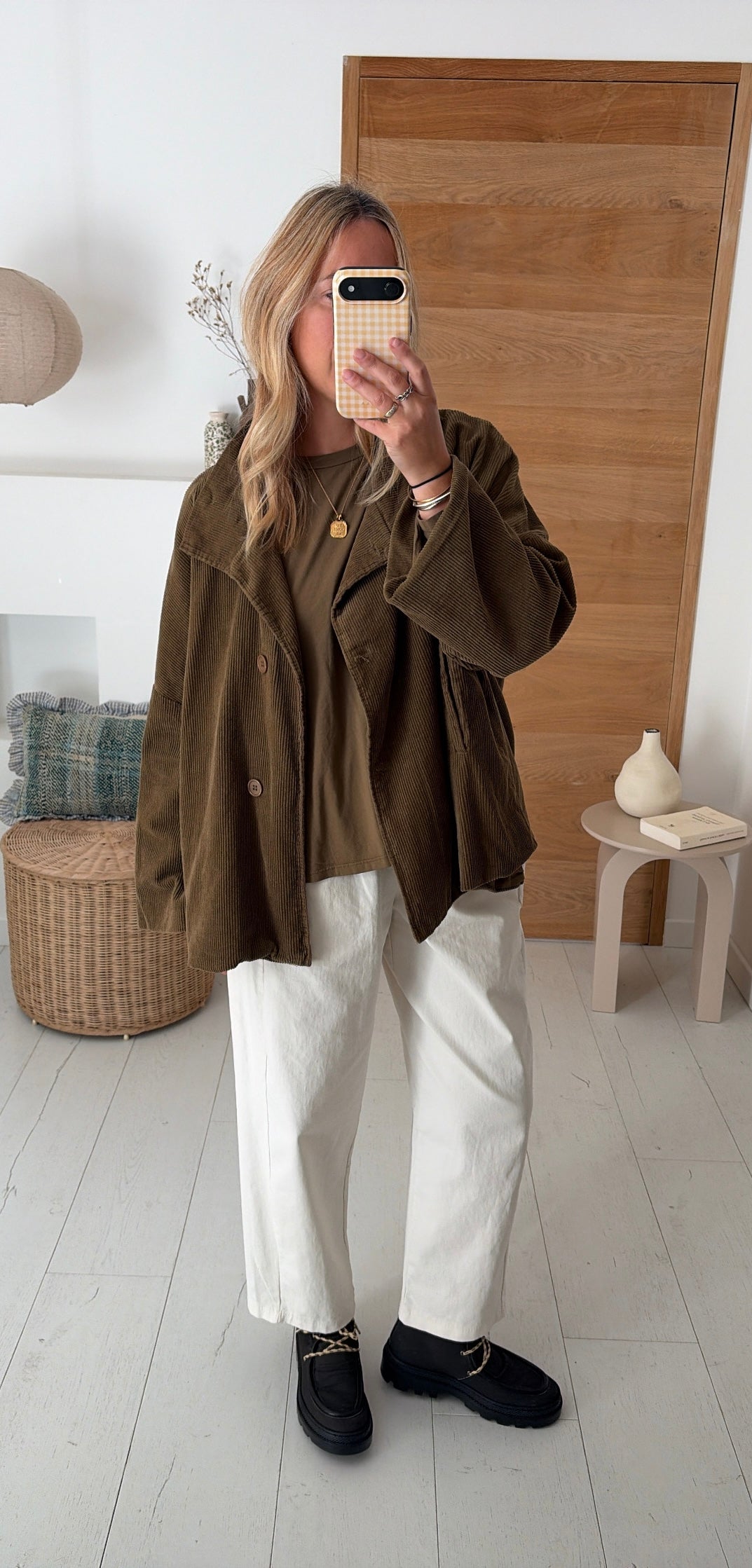 Pantalon Magic coton écru