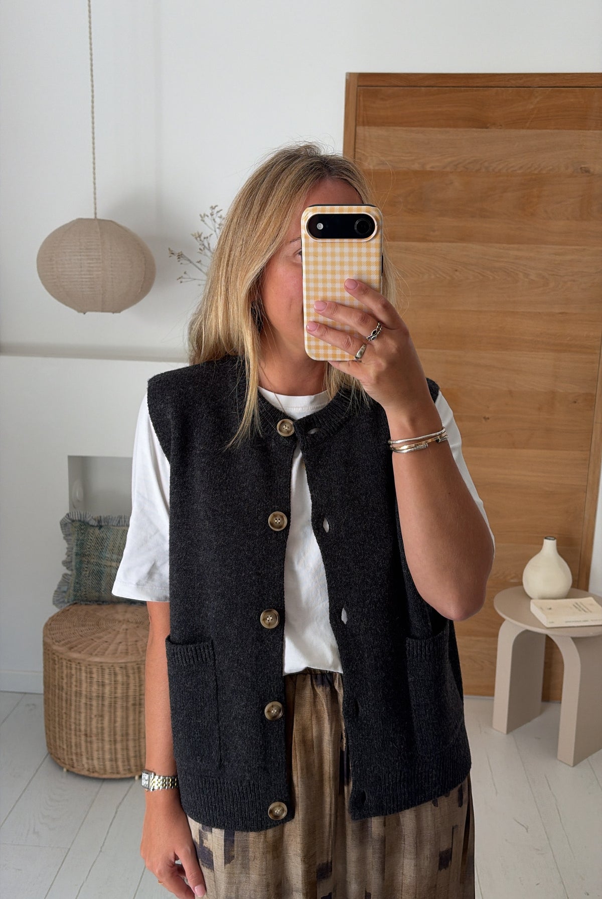 Cardigan Philippine grigio – JC Sophie