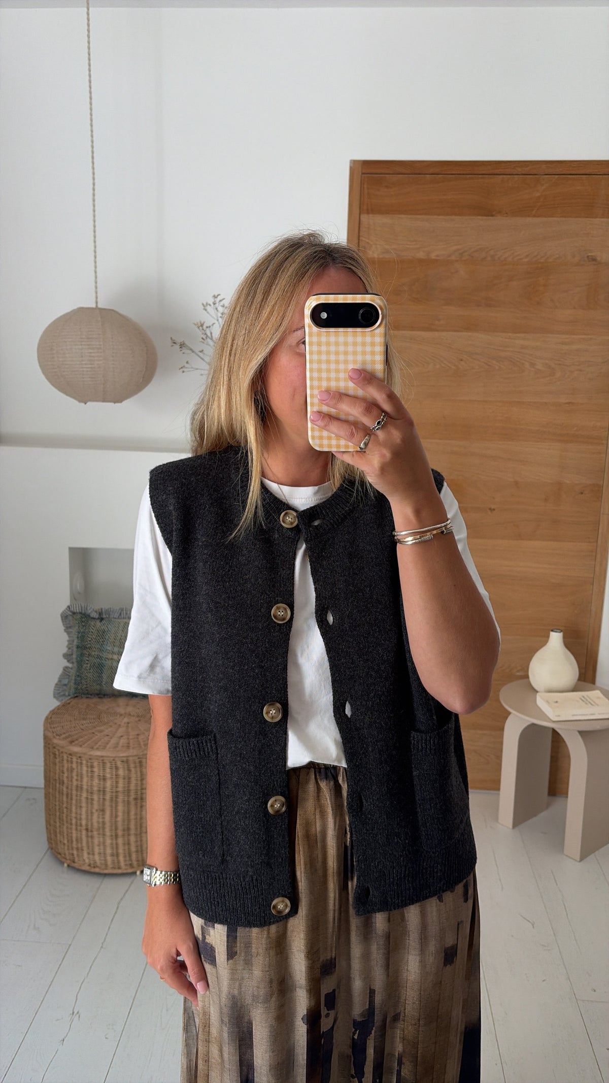 Cardigan Philippine grigio
