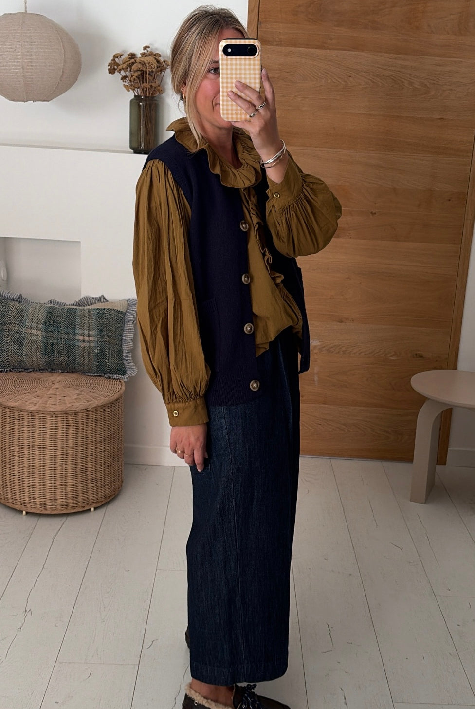 Blouse Lison bronze – Johanna Paris