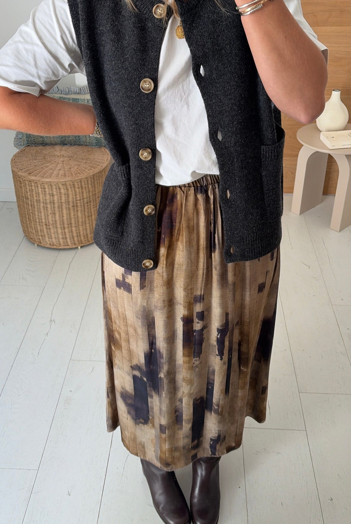 Cardigan Philippine grigio – JC Sophie
