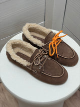 suede dark brown