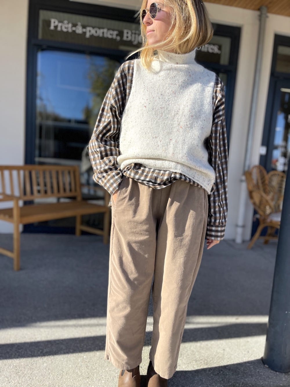 Pantalon velours de la marque Johanna