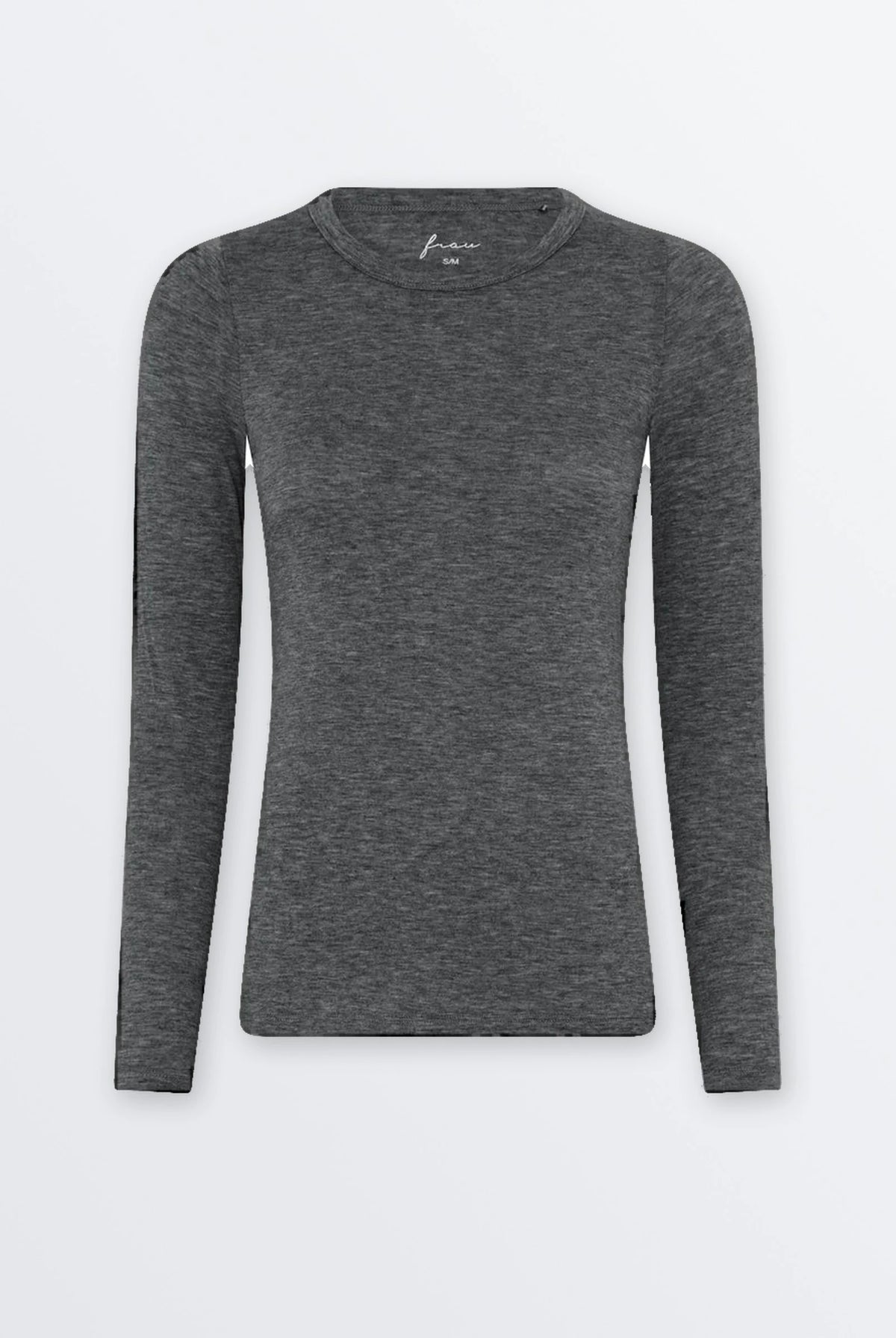 Top Lucca cashmere dark grey – Frau