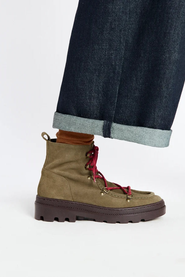 Boots Kaus Olive – Naguisa