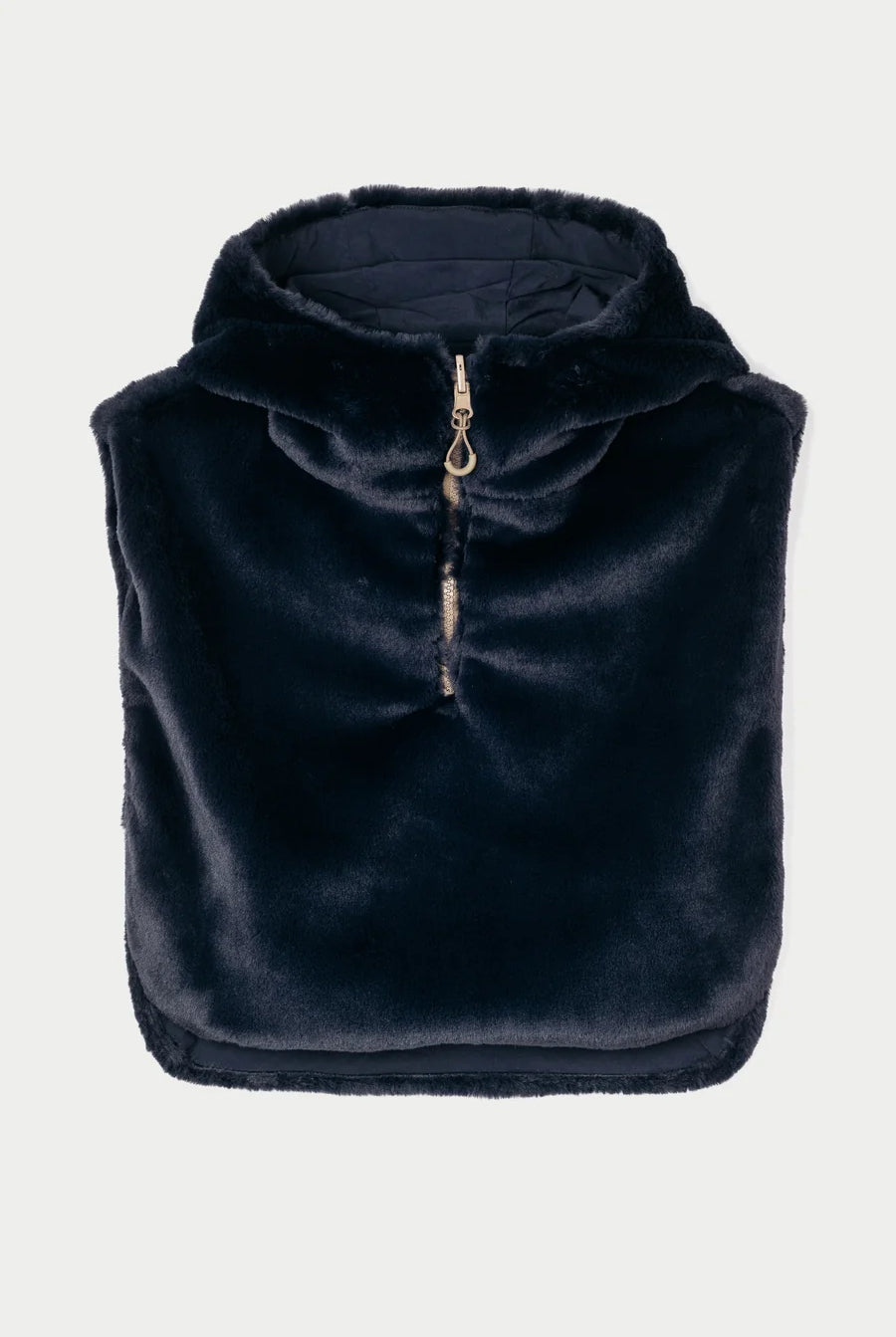 Capuche réversible Bing dark navy – Tantä
