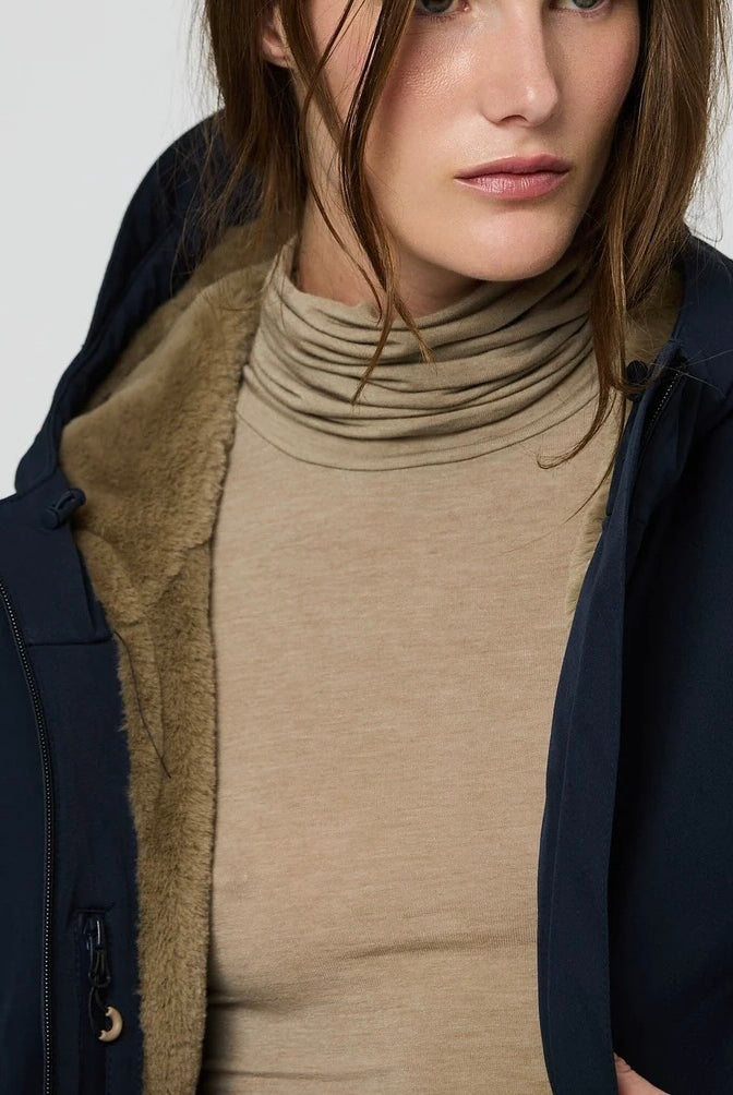 Parka Verglas dark navy – Tantä
