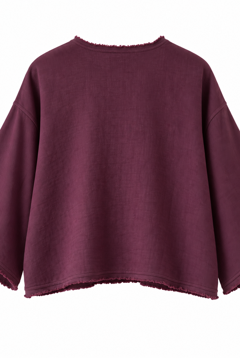 Kimono Kim prune – Ora