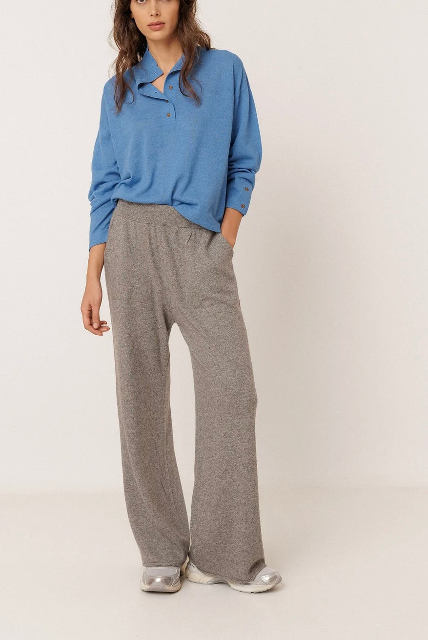 Pantalon crop gris – Indi & Cold