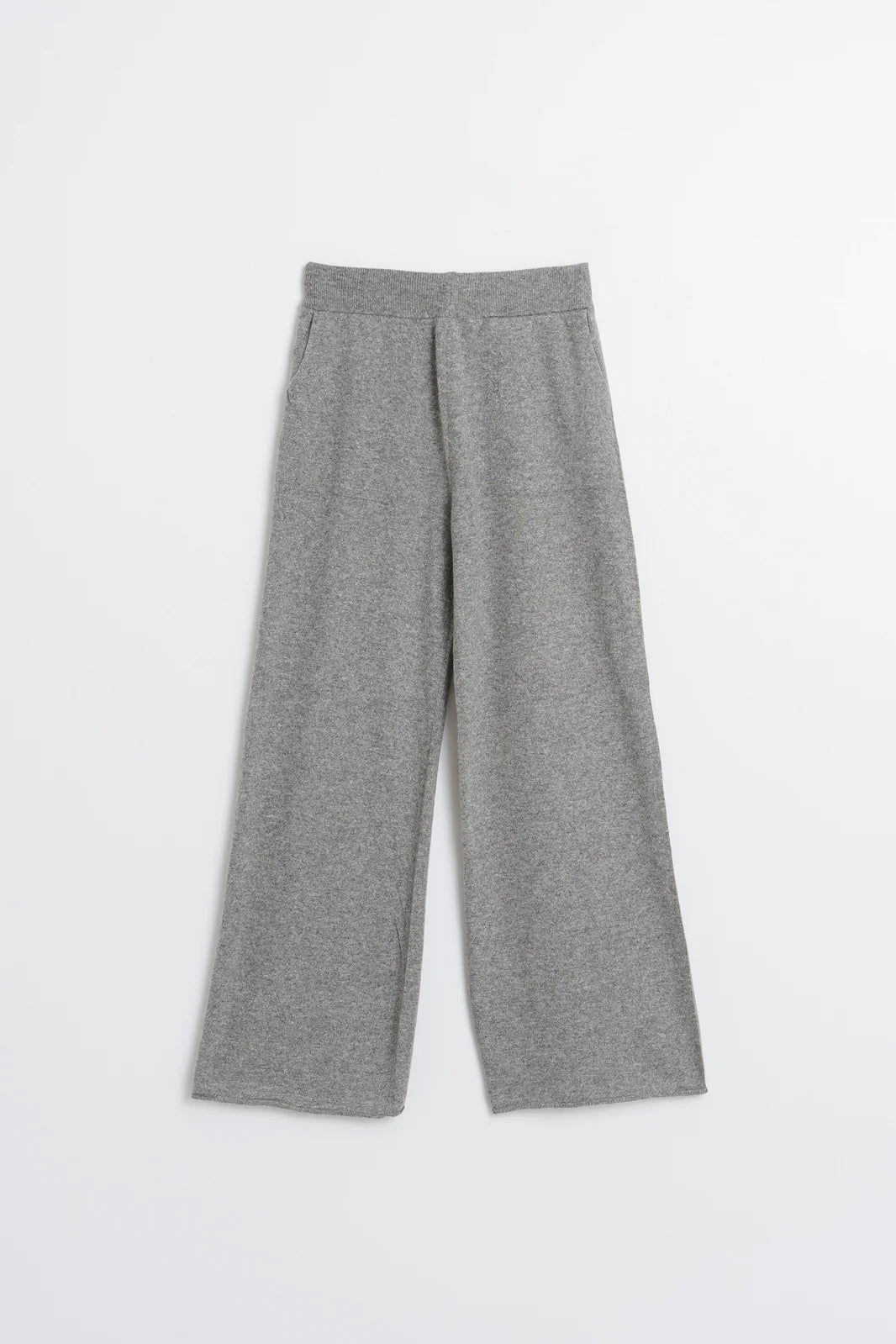 Pantalon crop gris