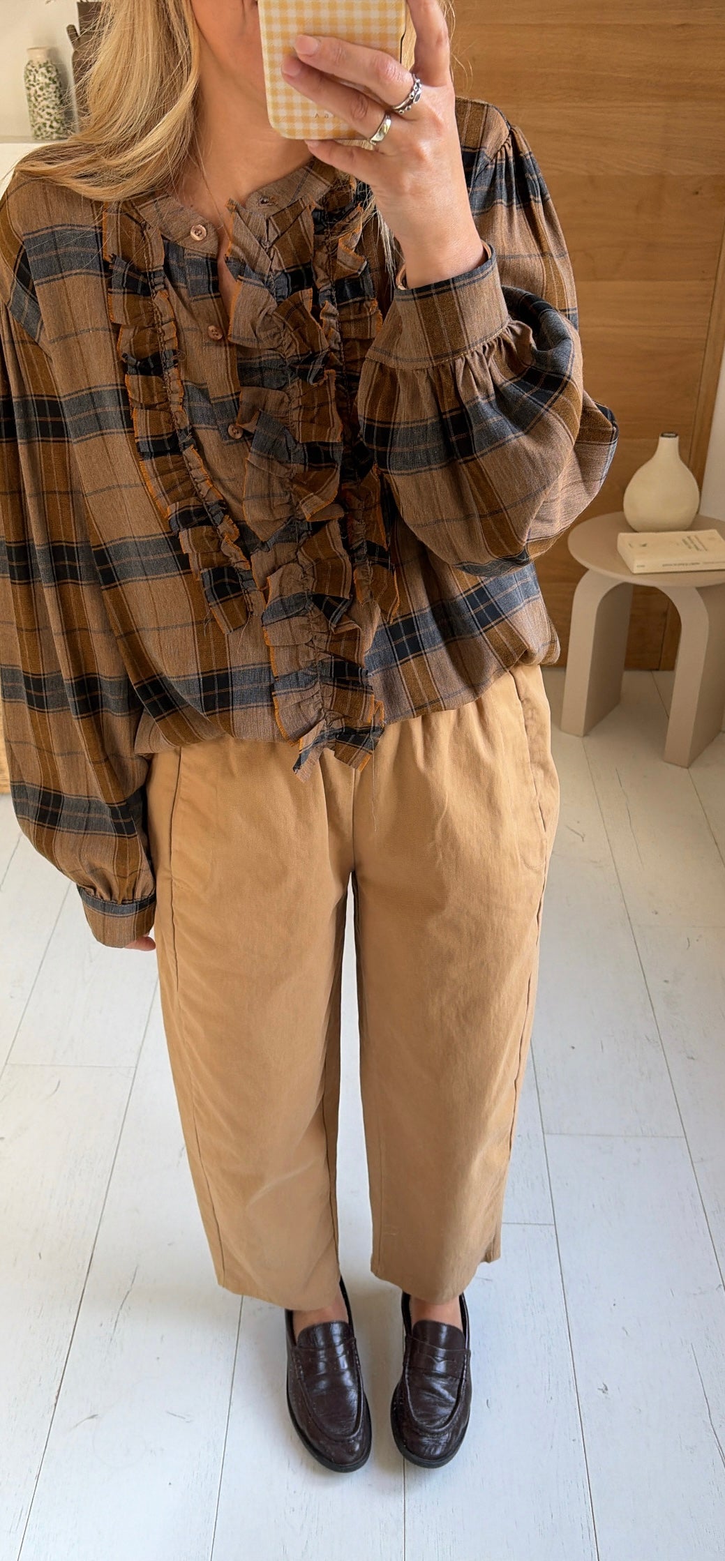 Pantalon Magic coton camel – Johanna Paris
