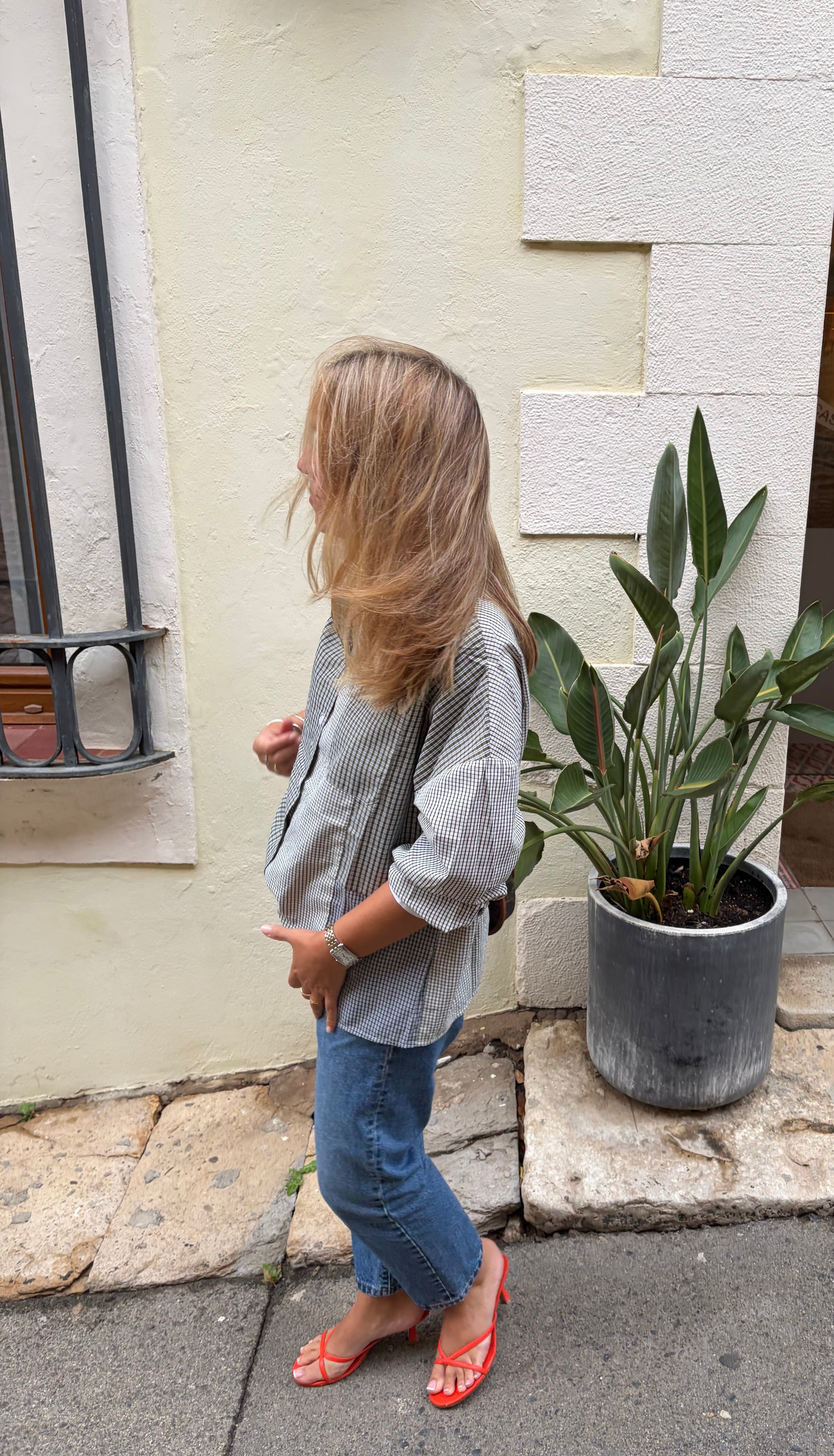 Blouse Alba vert – CLO