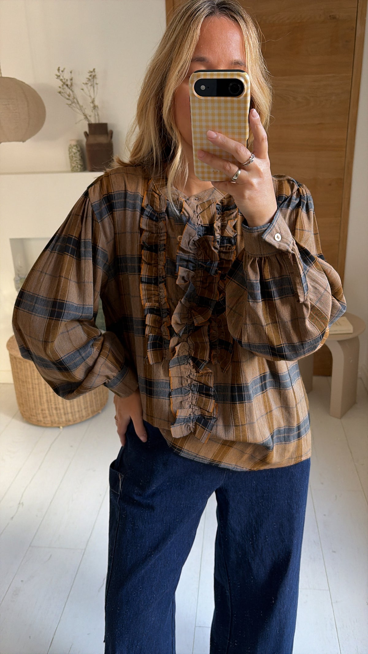 Blouse Romy moutarde