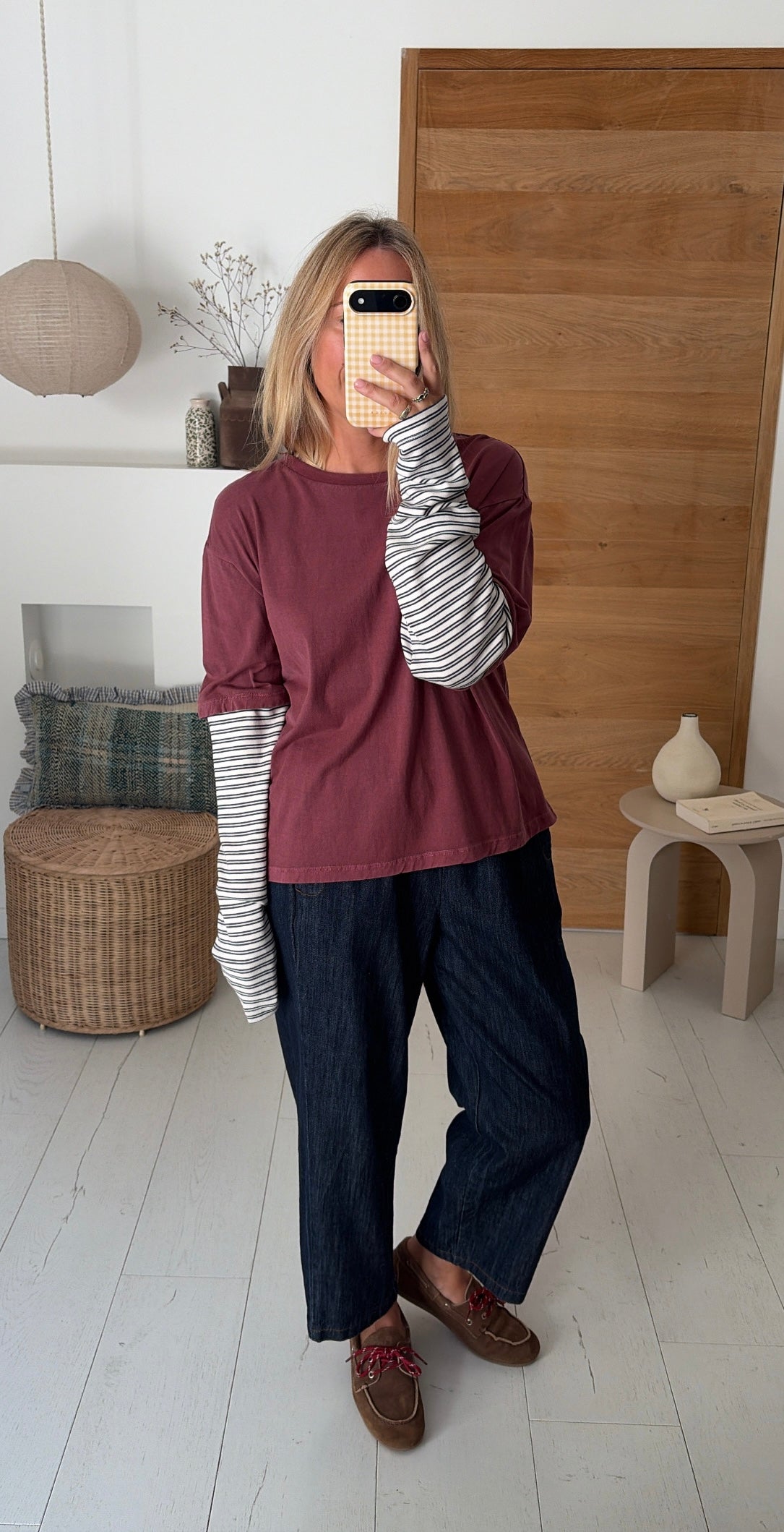 Tee Shirt Malabar burgundy