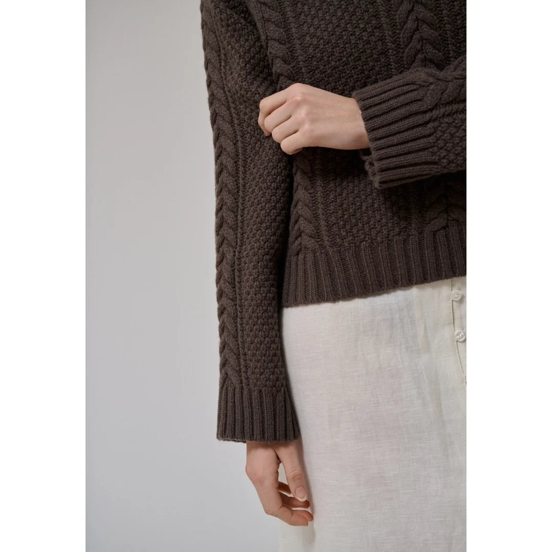 Jumper Heather choco – Anne mi