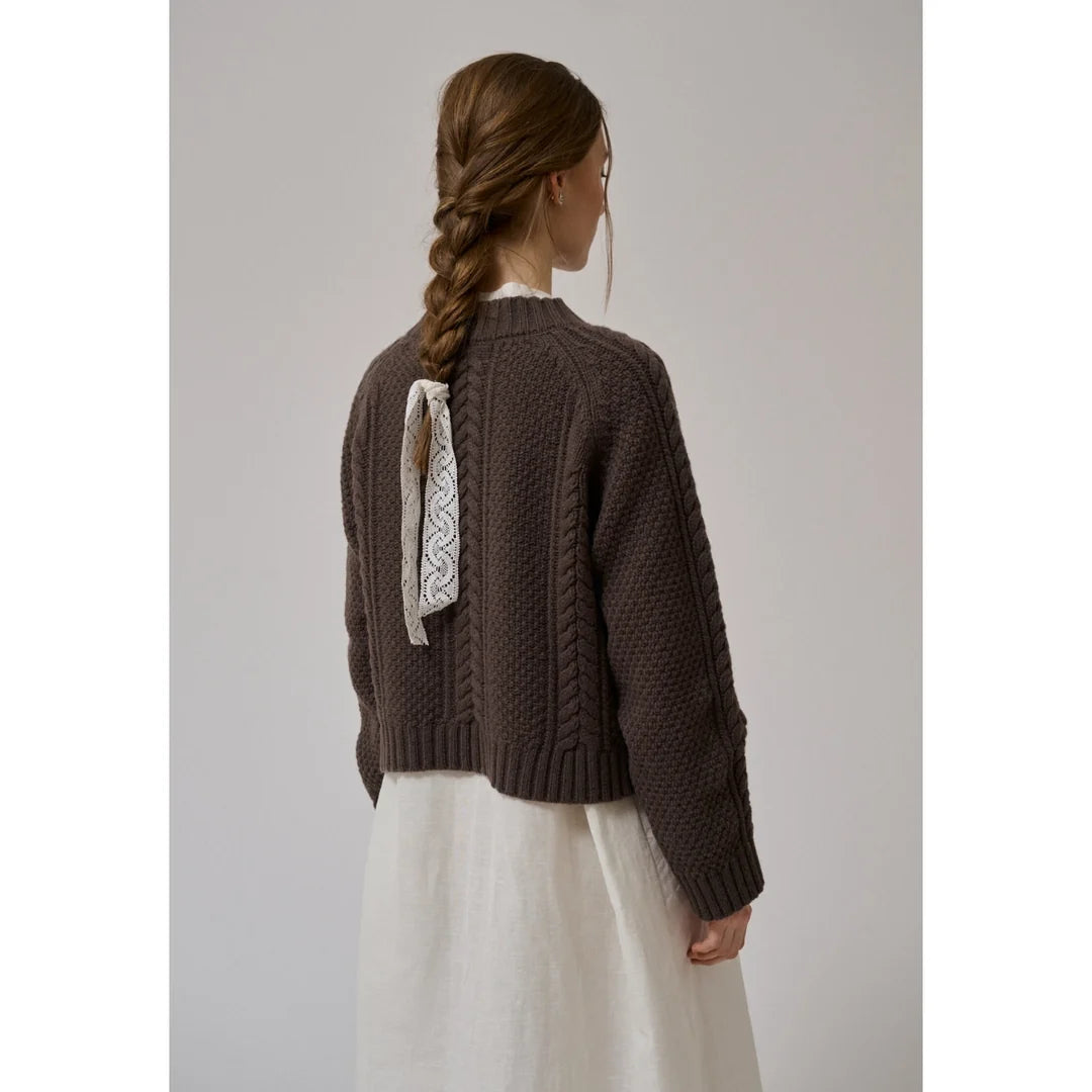 Jumper Heather choco – Anne mi
