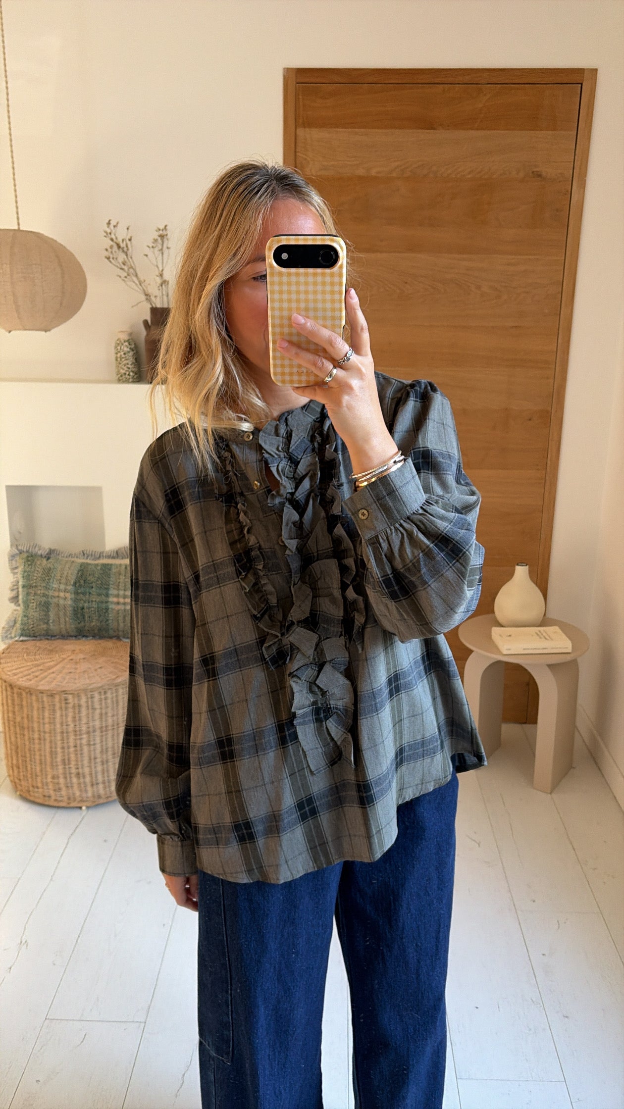 Blouse Romy kaki – Johanna Paris