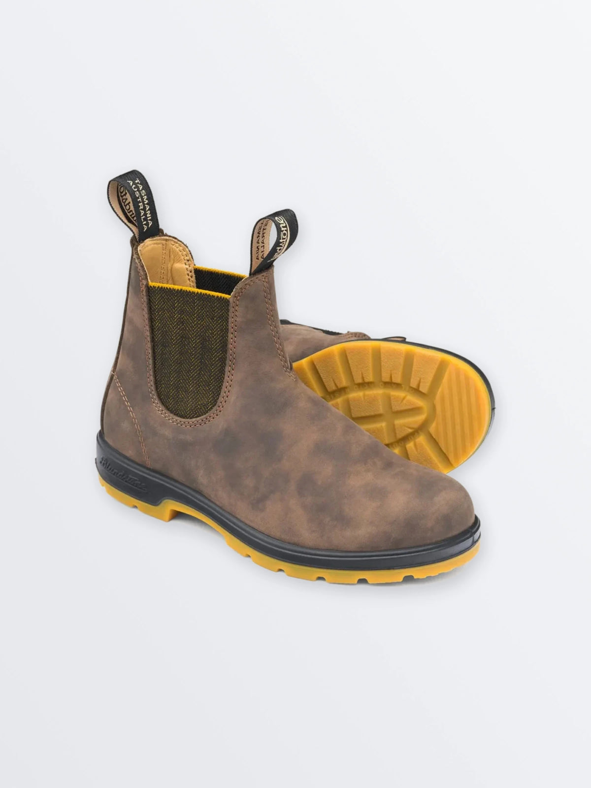 Boots Chelsea rustic brown mustard 1944
