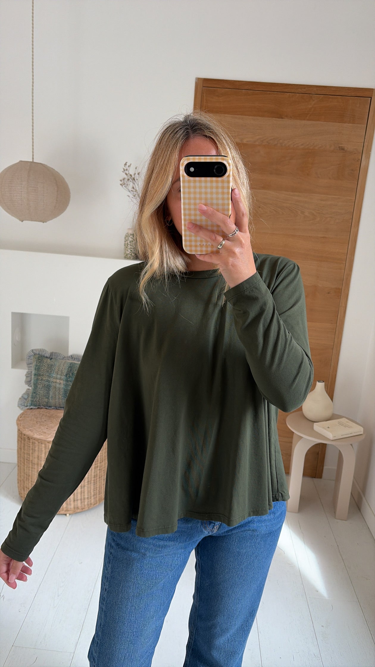 Tee shirt Conrad kaki – Johanna Paris