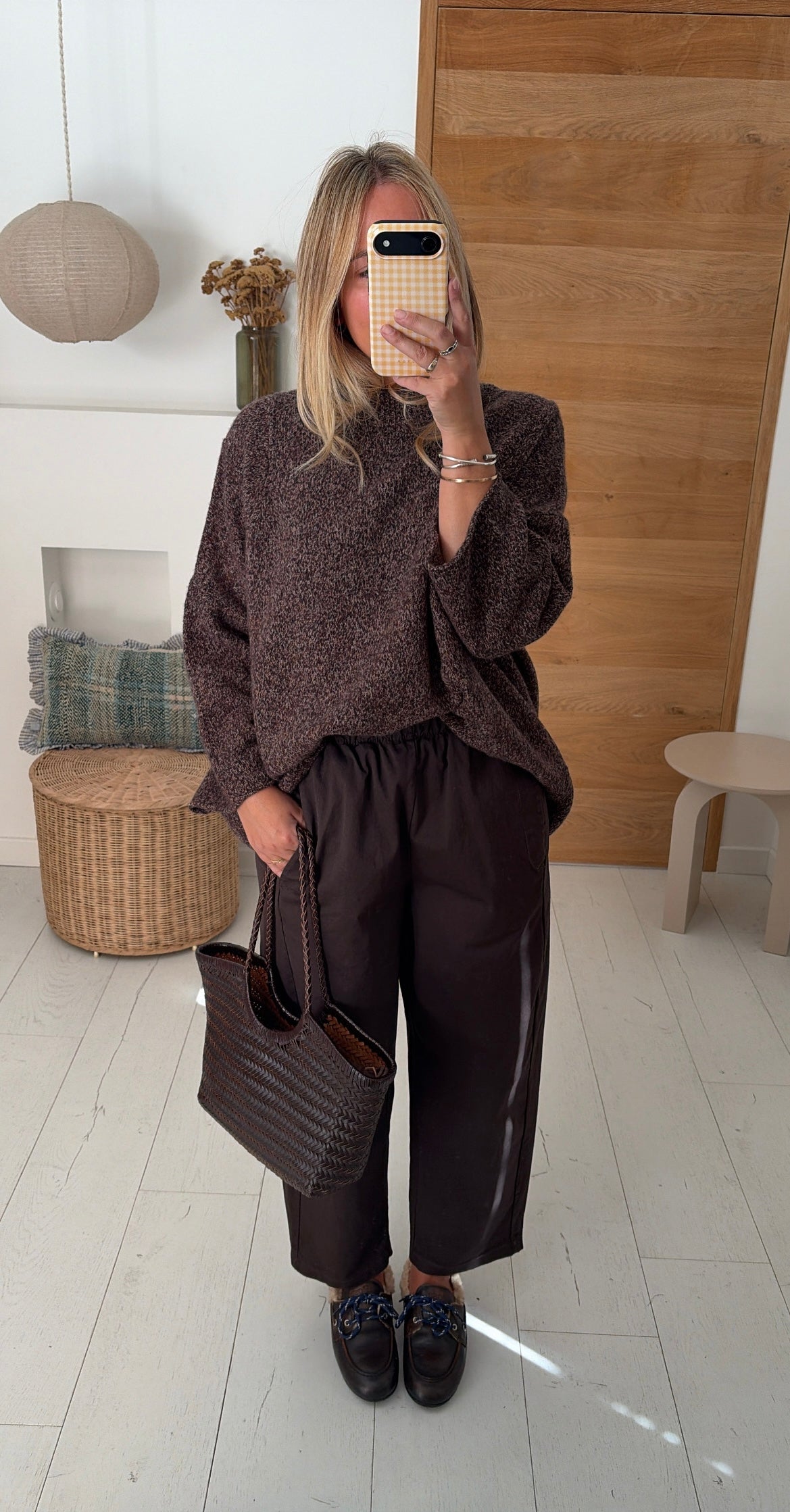 trousers Magic cotton choco