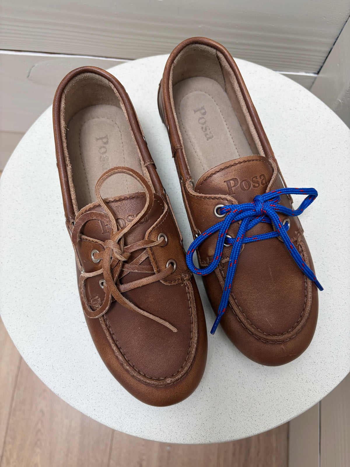 brown dress shoes with blue laces Boat (blue laces) Lanvin Men's Light Blue Cole Hann Color:White And Black Party dresses
