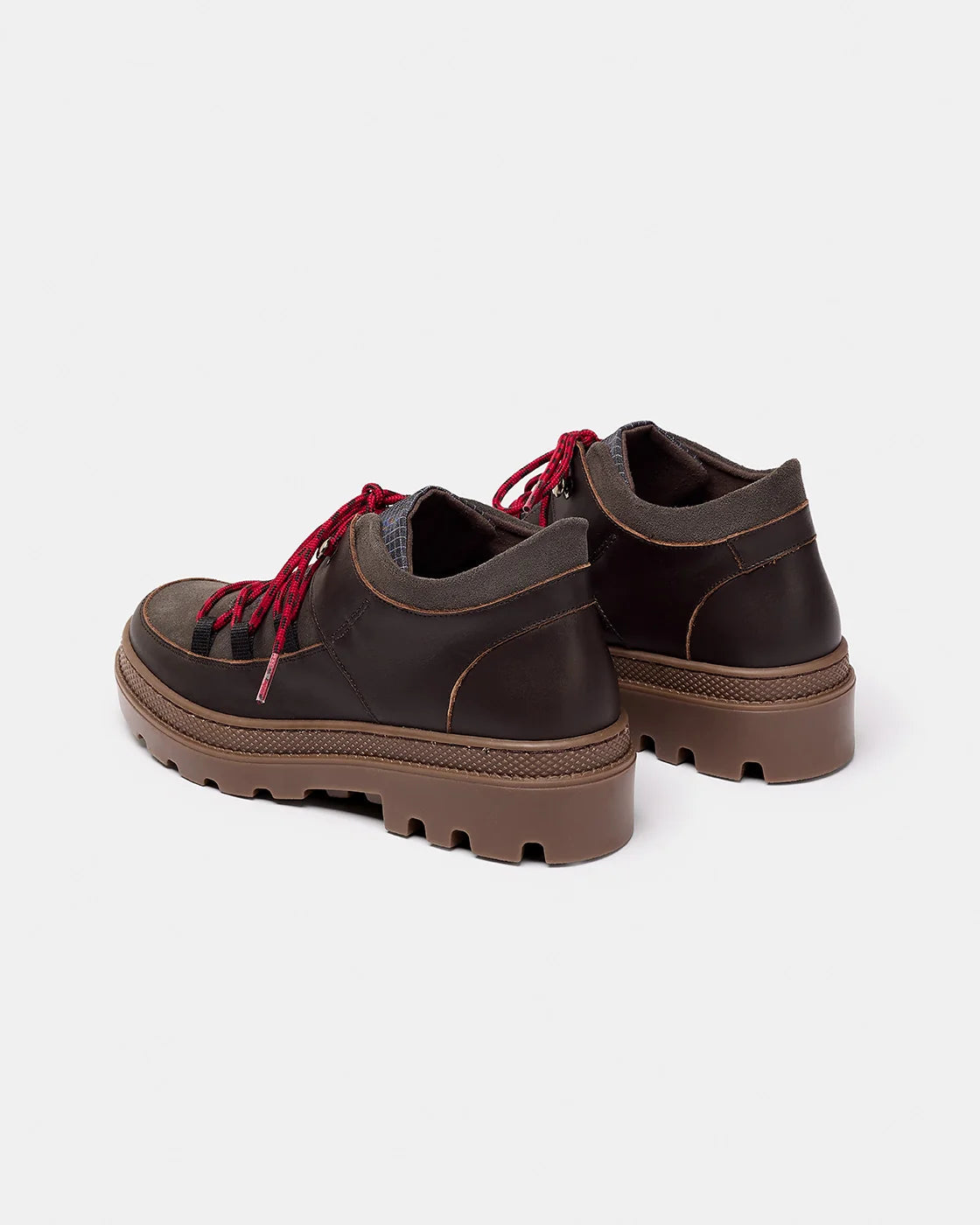 Boots Abra dark brown check