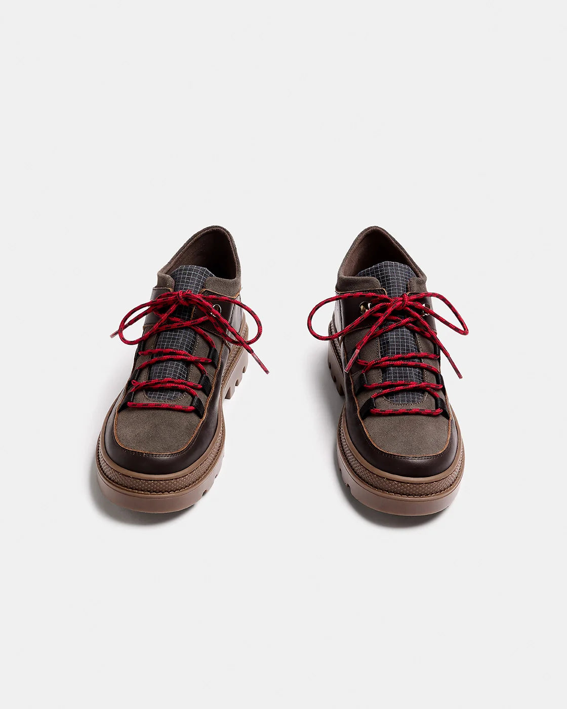Boots Abra dark brown check