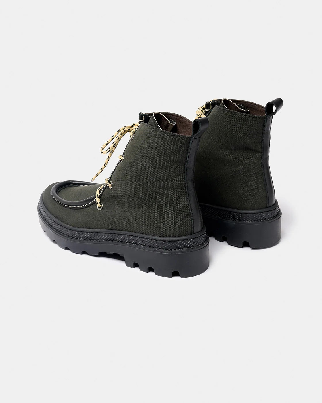 Stiefeletten Lucila olive wax