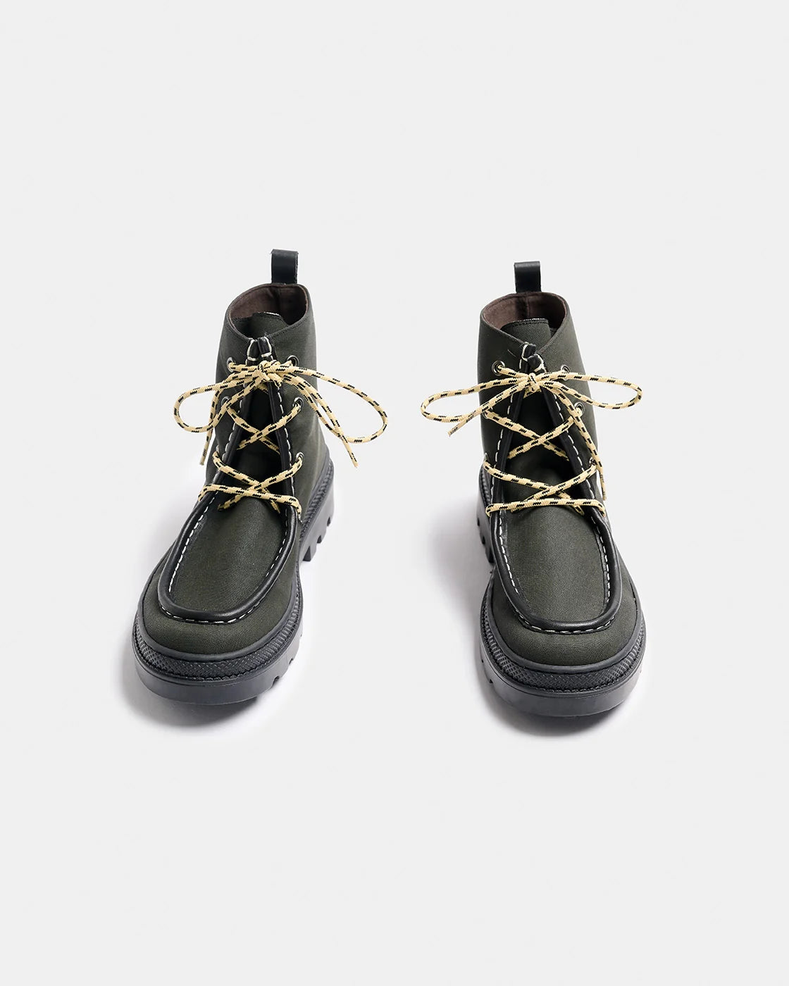 Stiefeletten Lucila olive wax