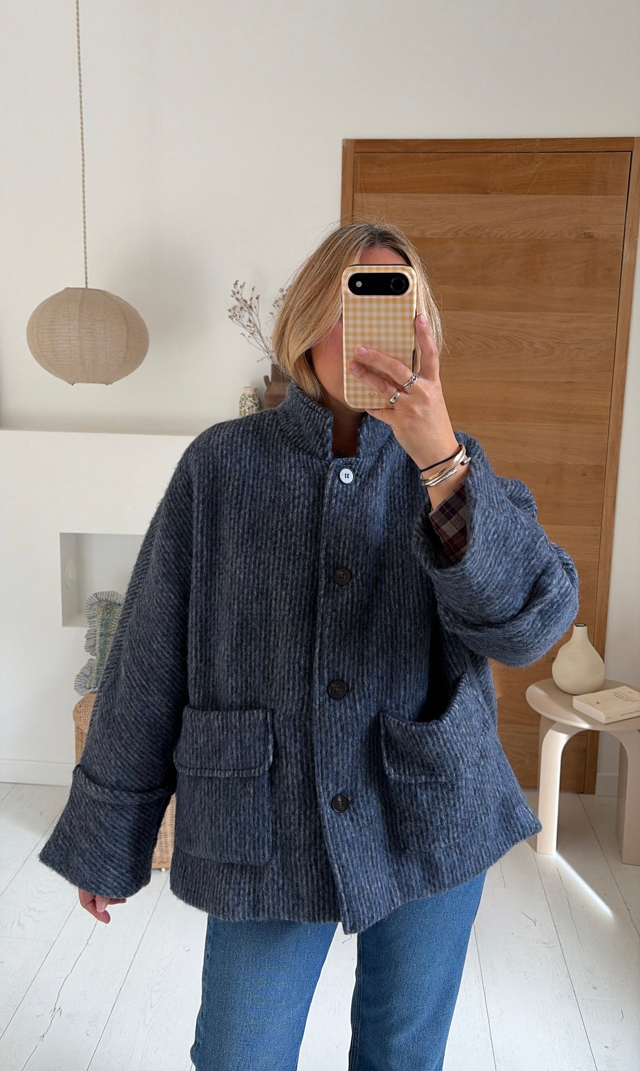 Veste Lana bleu – Johanna Paris