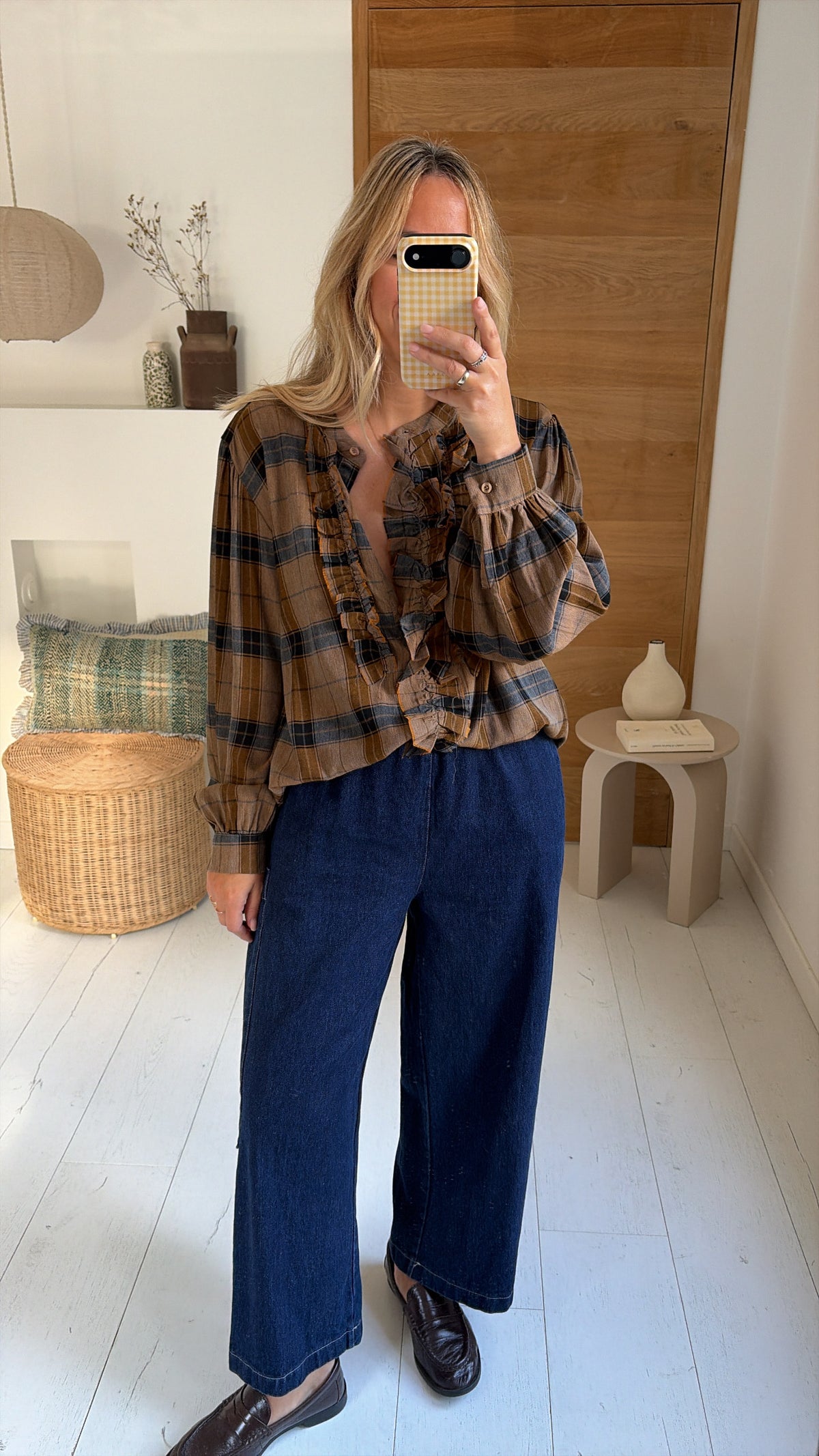 Blouse Romy moutarde