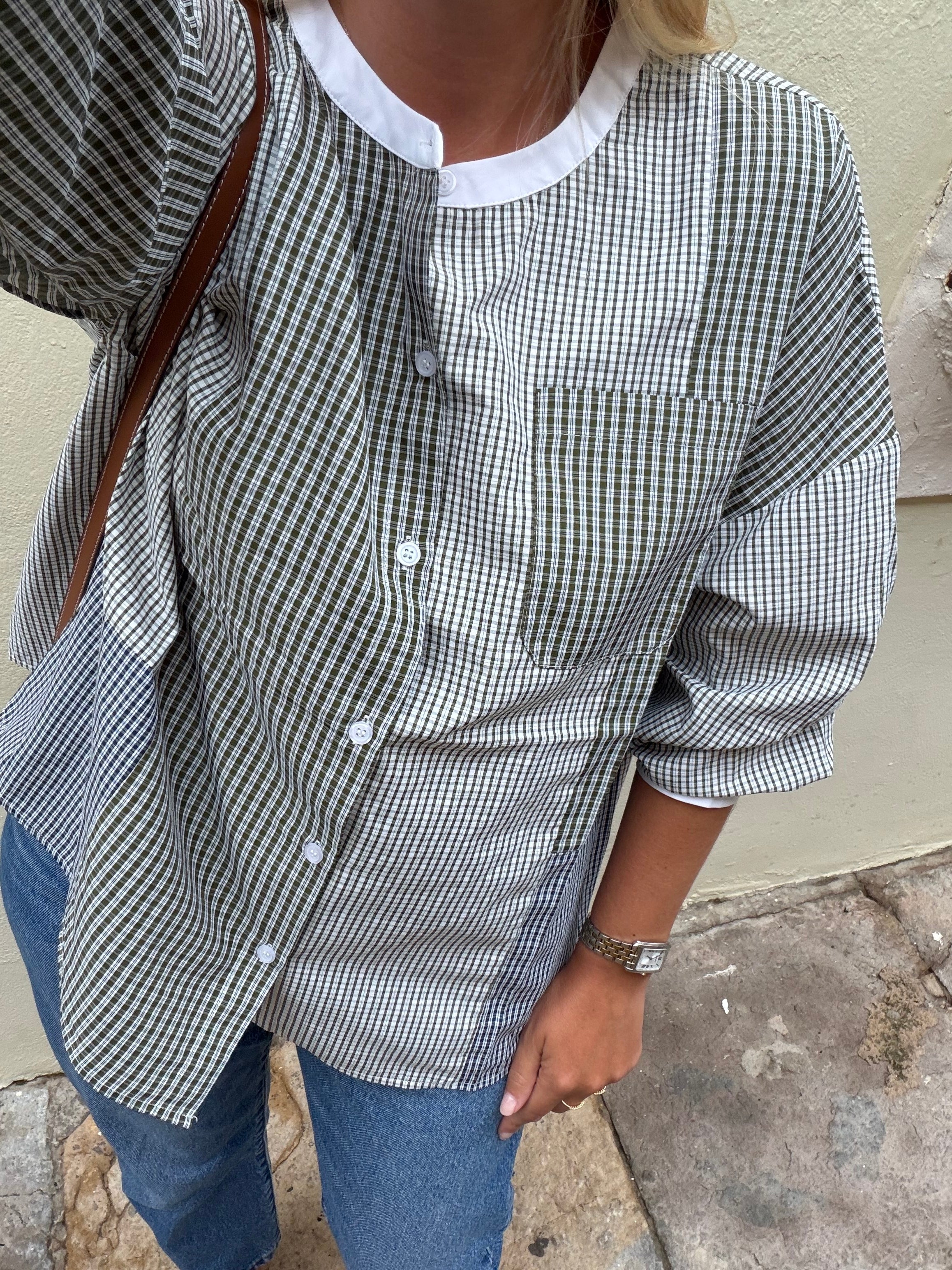 Blouse Alba vert – CLO